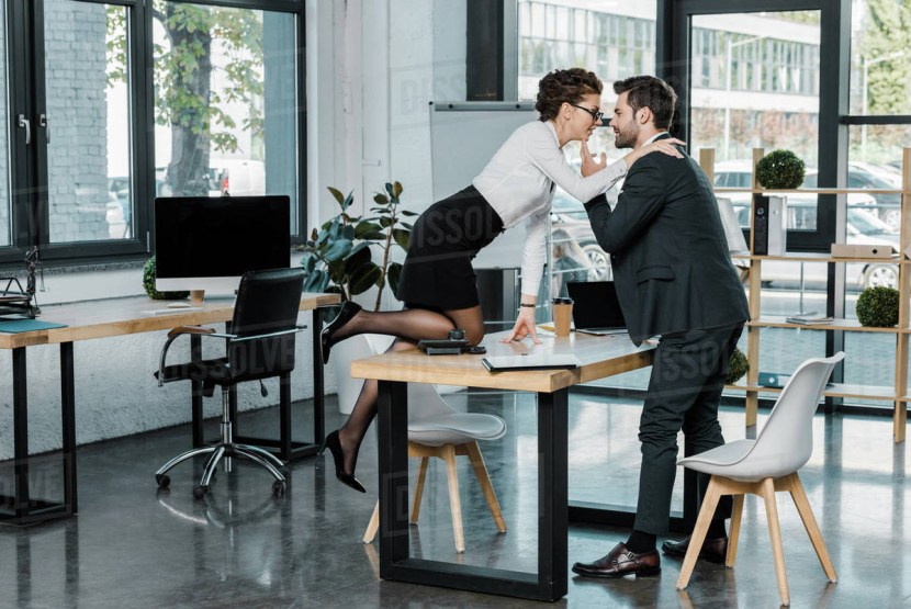 Flirting in the office