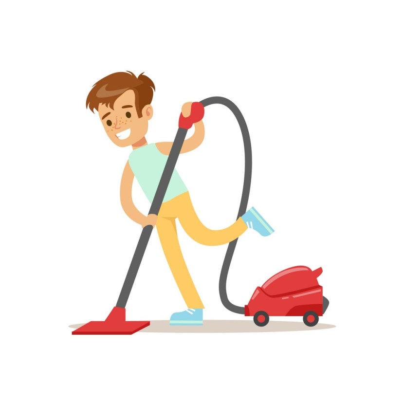 The cartoon is vacuum