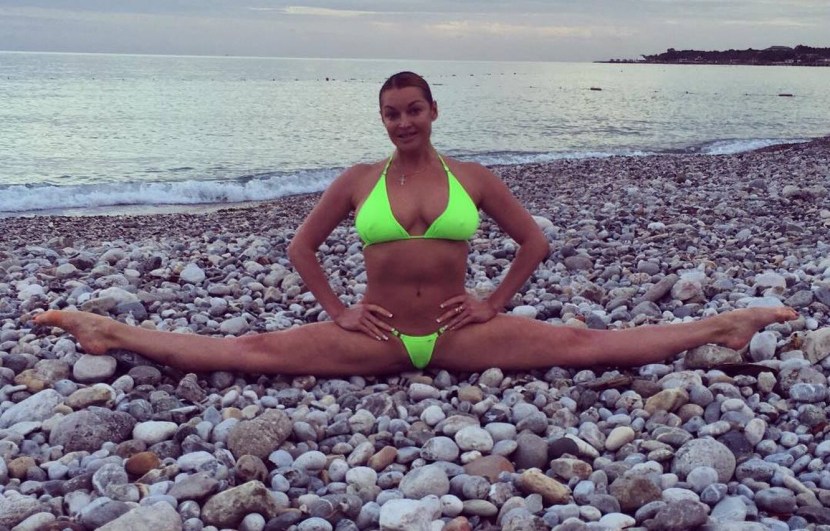 Volochkova Anastasia in Turkey, Shpagat