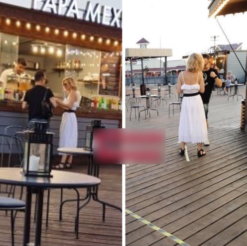 Vladimir Chinyaev and Polina Gagarina