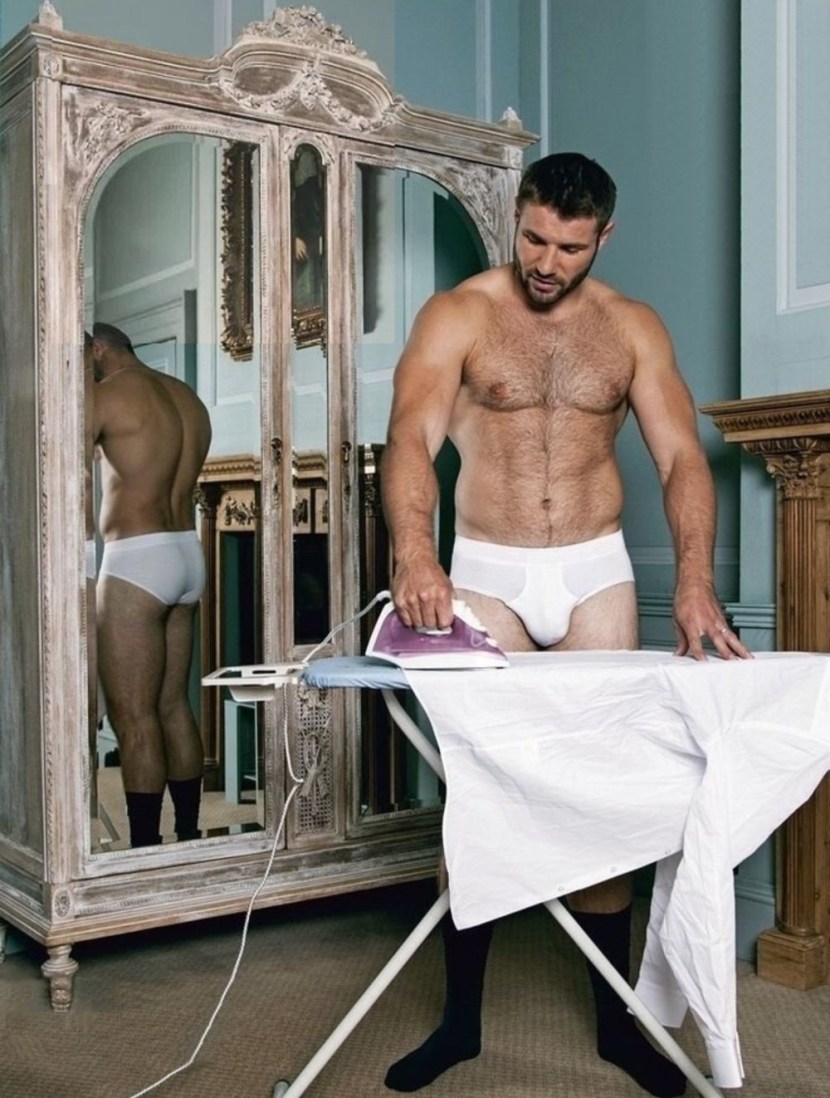 Beautiful men in shorts