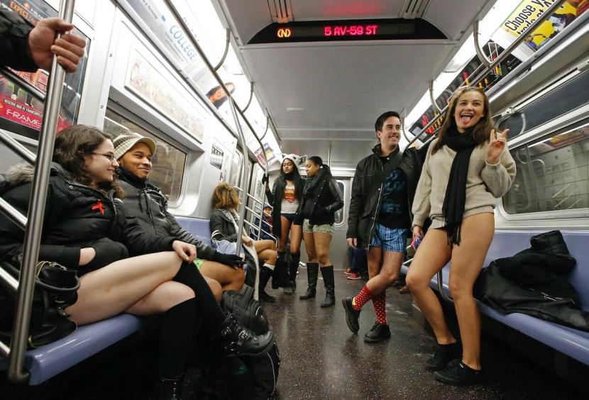 Girls in the subway