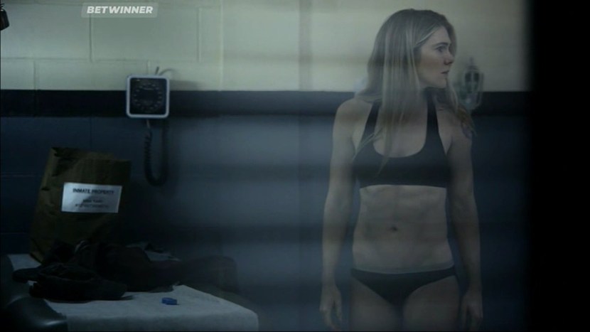 Lilia Vovk in a swimsuit