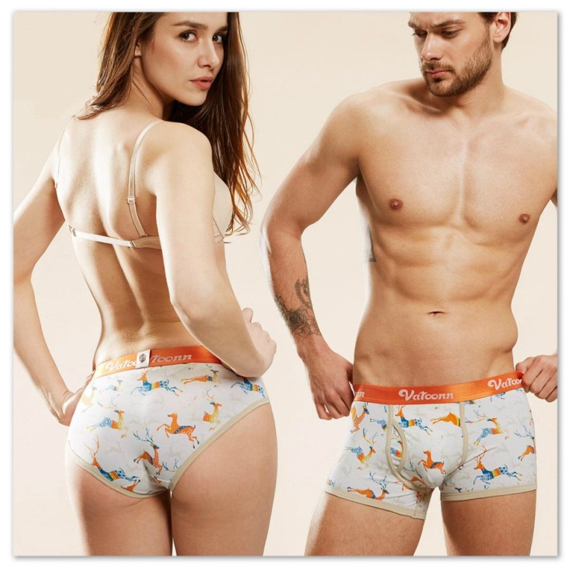Male and female underwear