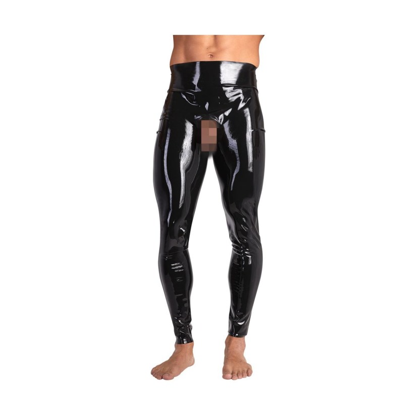 Leather leggings are male
