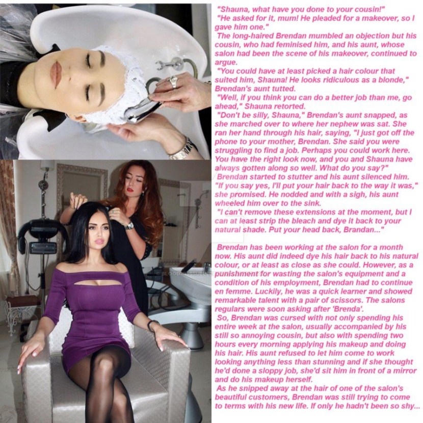 Force Feminization of Caption