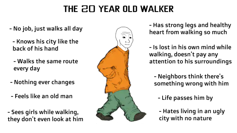 20 Year Old Walker Meme