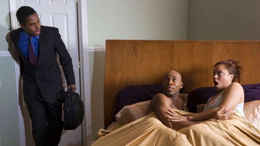 A chic wife is cheating