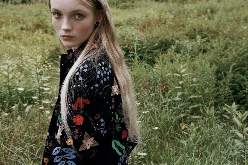 Olesya Bardash Black Stockings