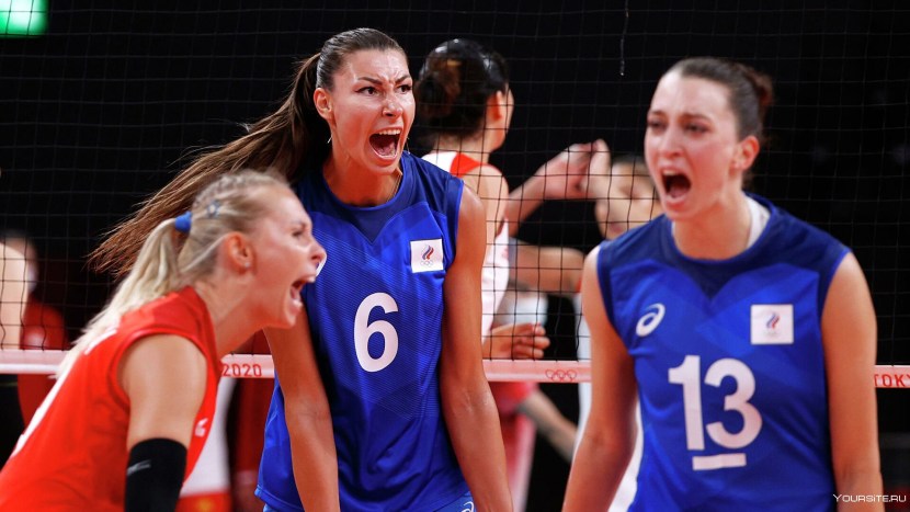 Russian Volleyball team of women 2021 Olympics