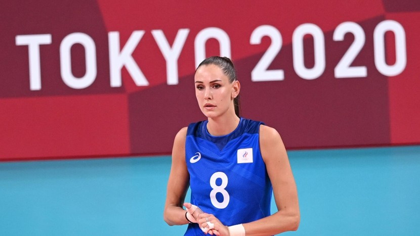 Volleyball player of the Russian national team Goncharov
