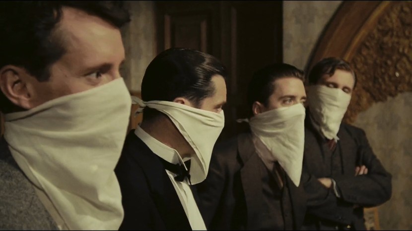 Once in America in masks