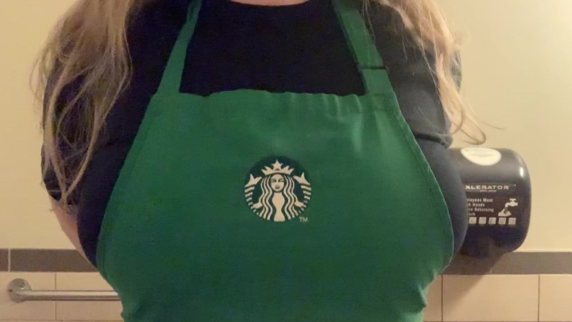 Fuck between boobs from the first person
