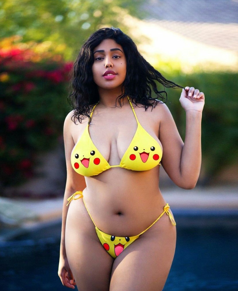 Ashley Alexis in underwear