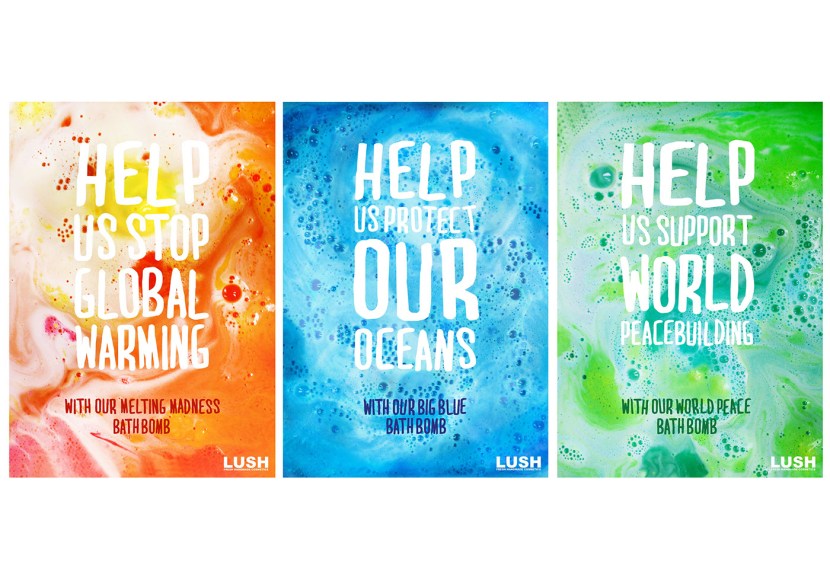 Advertising campaign Lush