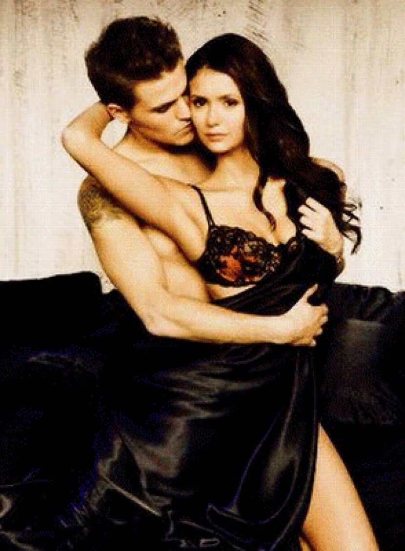 Nina Dobrev and Paul Wesley photo shoot
