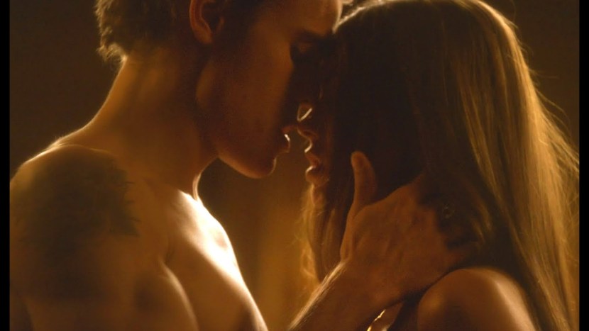 Stefan and Elena bed stage