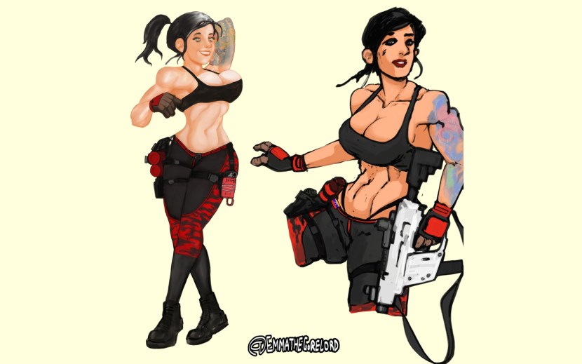 Mara Call of Duty Art