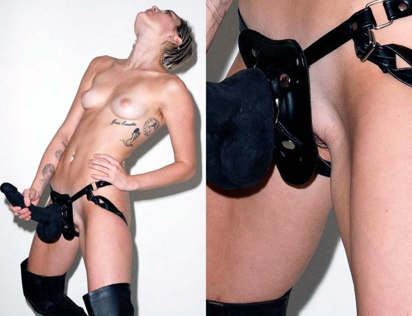 Miley Cyrus Unkensored Pussy Getting Out of Car