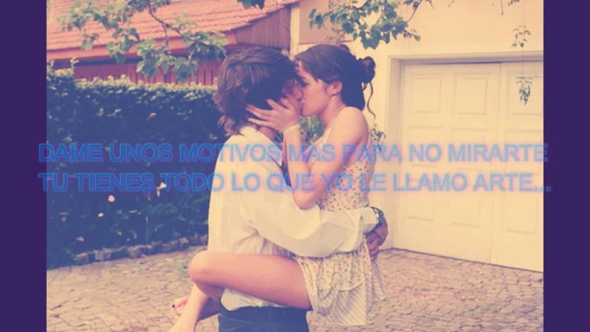 The girl jumped onto the guy