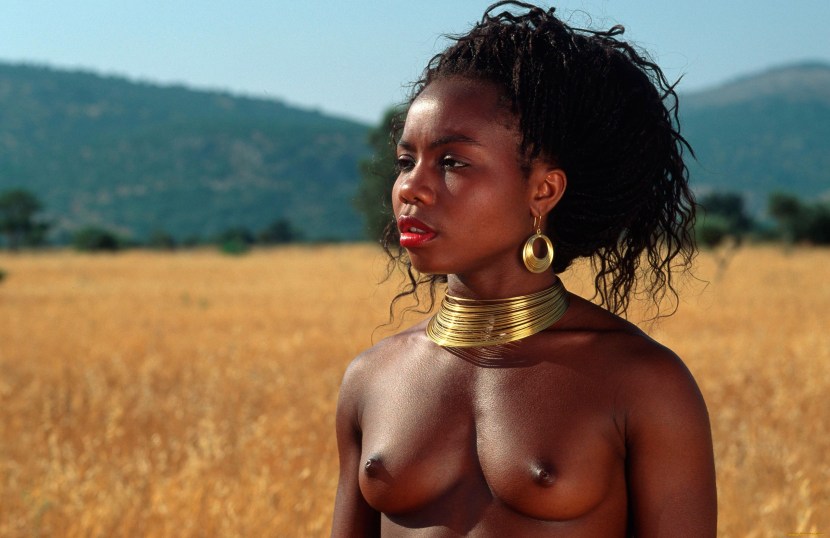 Black Eboni Africa Naked