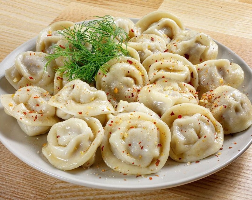 Pelmeni painted