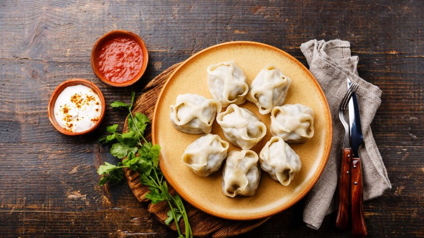 Dumplings with meat