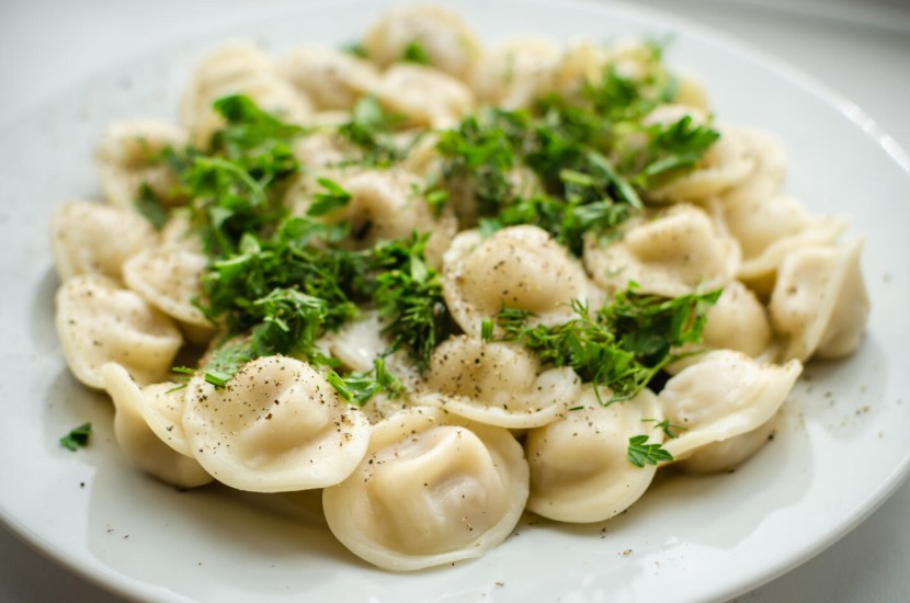 Pelmeni painted