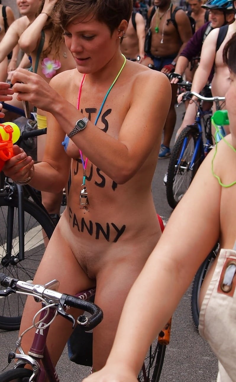 World Naked Bike Ride Show Pussy Public Pics