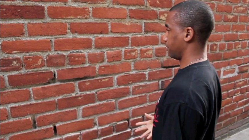 The dog is in the fire