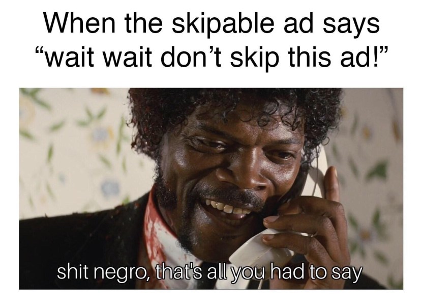 Meme with a man in a suit and a mirror