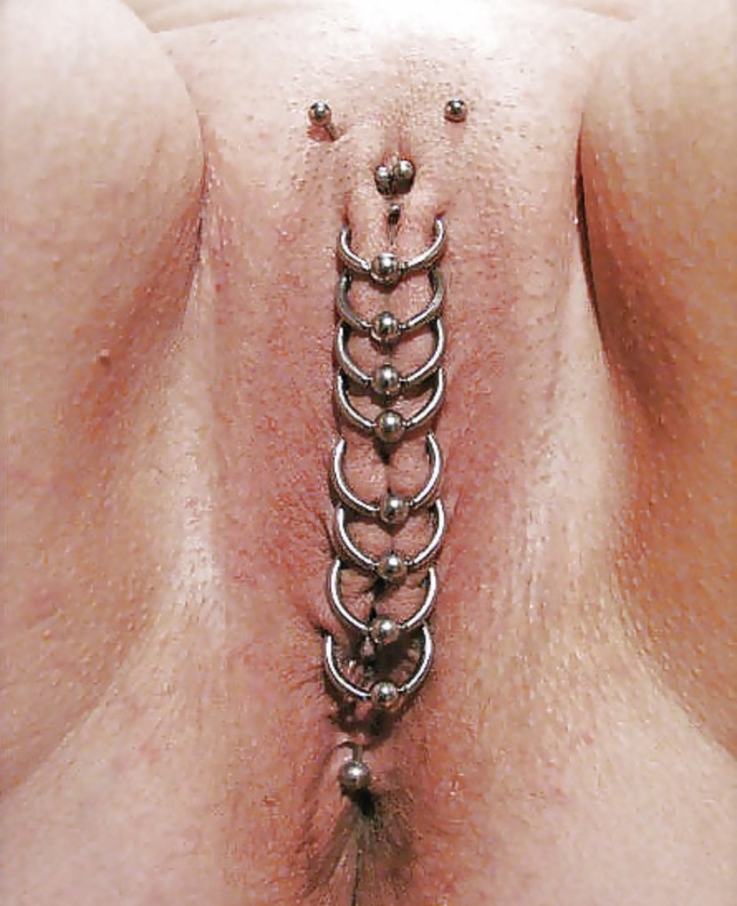 Extreme intimate piercing