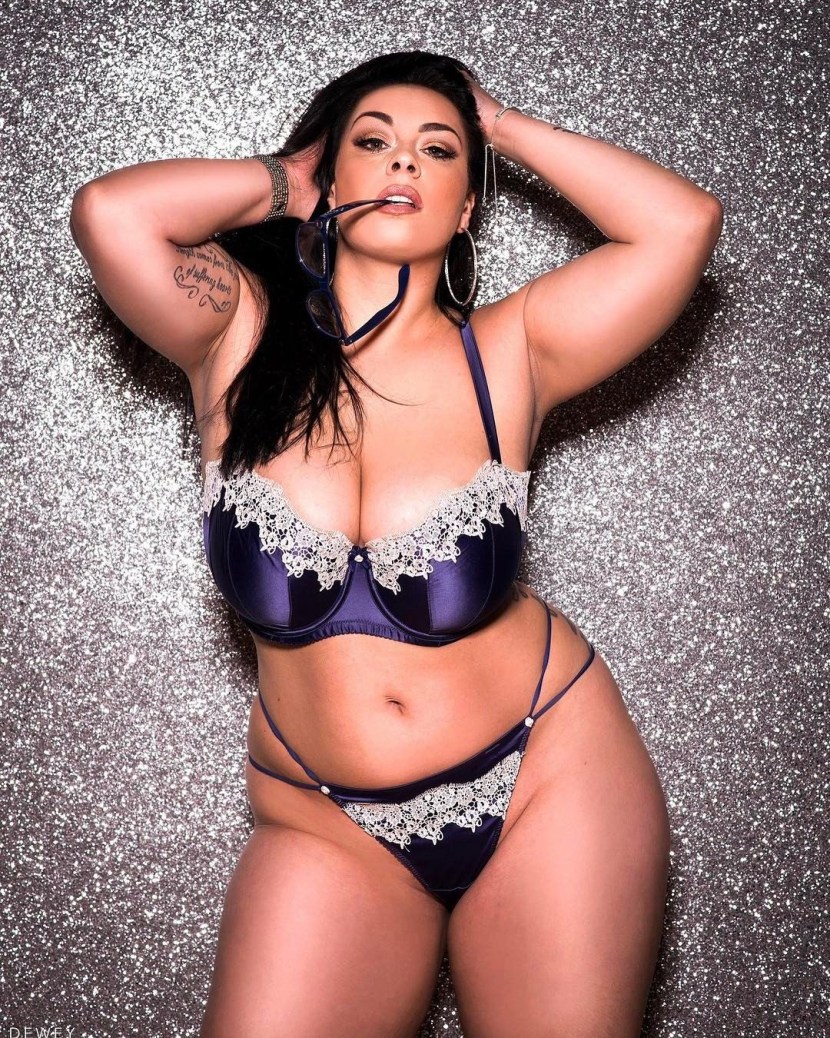 Fat model Monica Riley