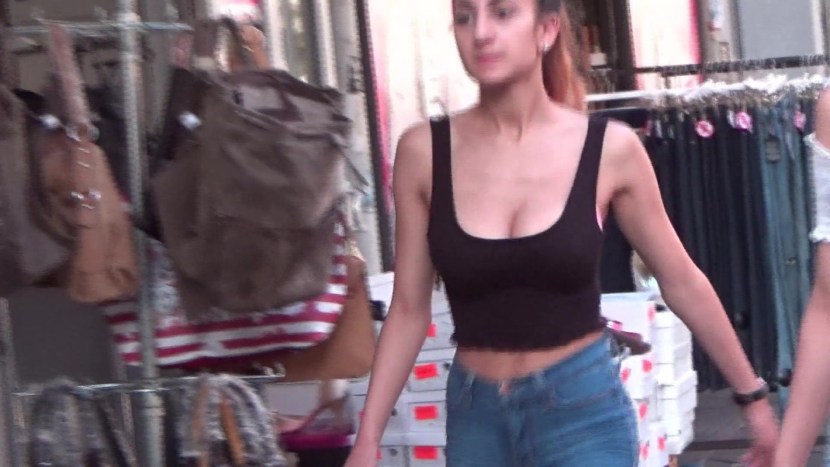 Low girls with big breasts