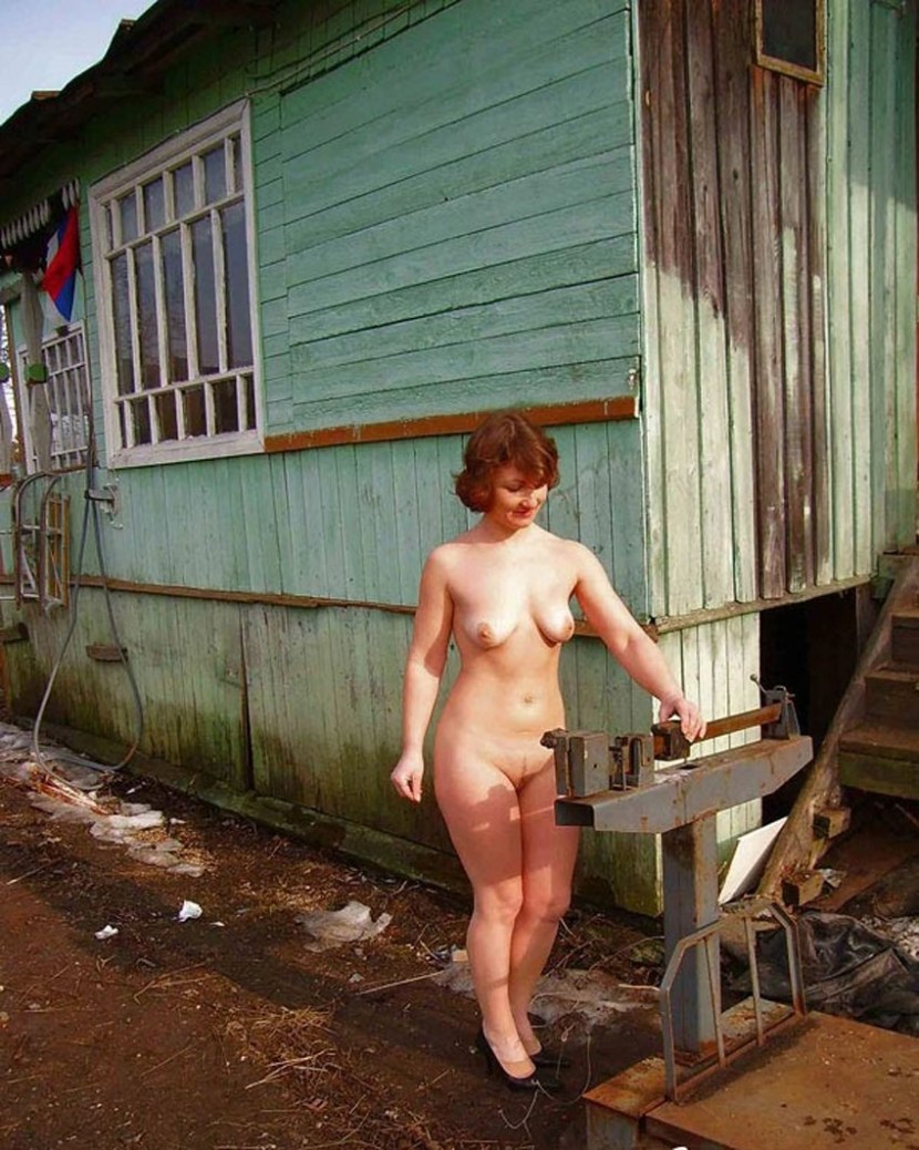 Naked village women