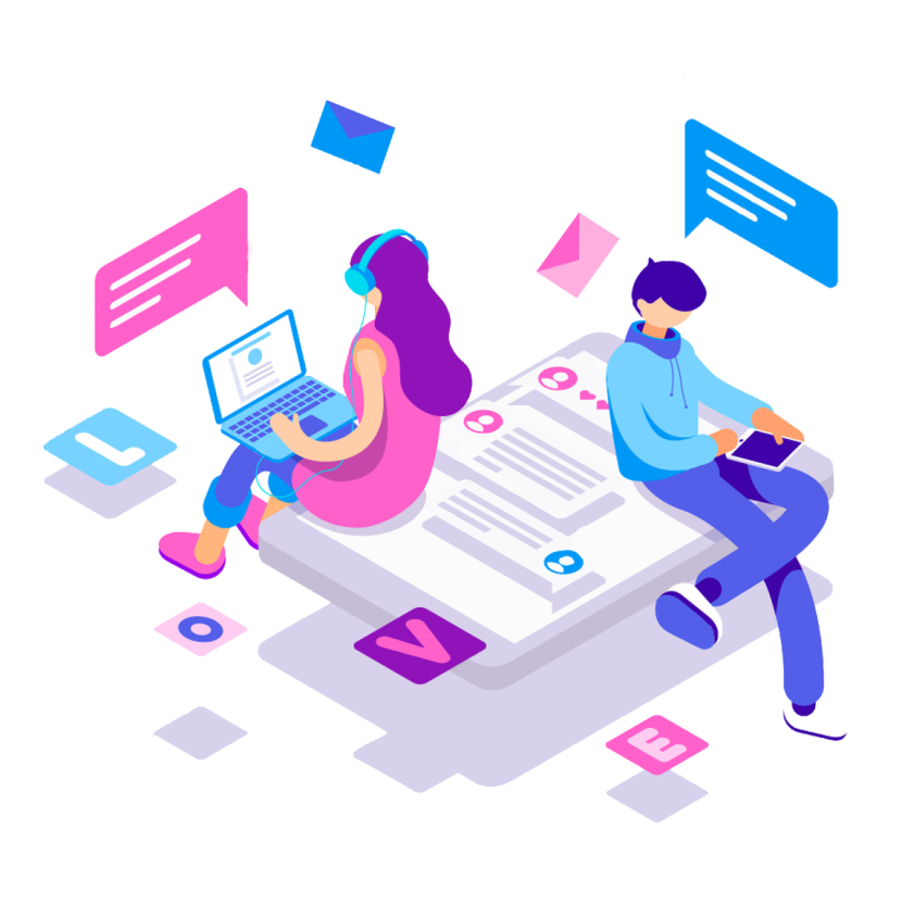 Communication of the illustration