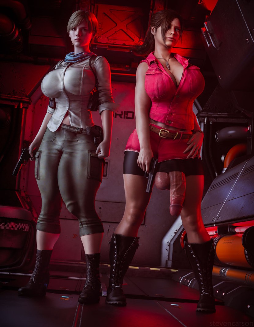 Sherry Birkin and Claire Redfield Stevencarson