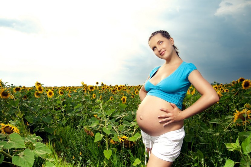 Russian pregnant women