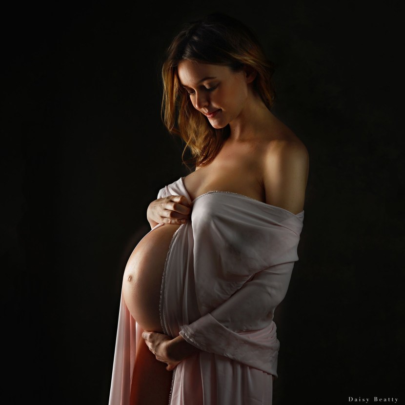 Creative photo shoot of pregnancy