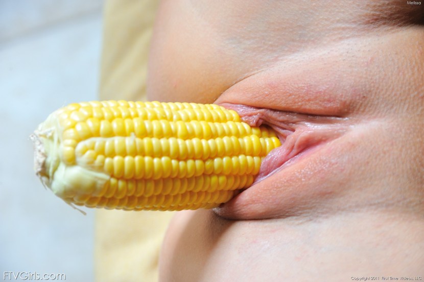 Corn cob in the ass