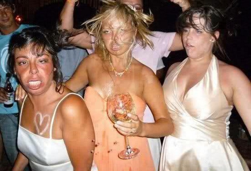 Adult women have fun