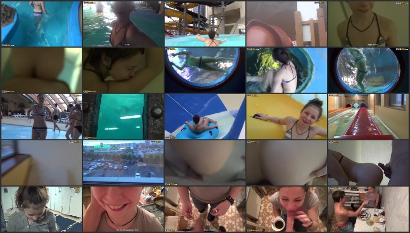 Anissa Kate Naked in the pool