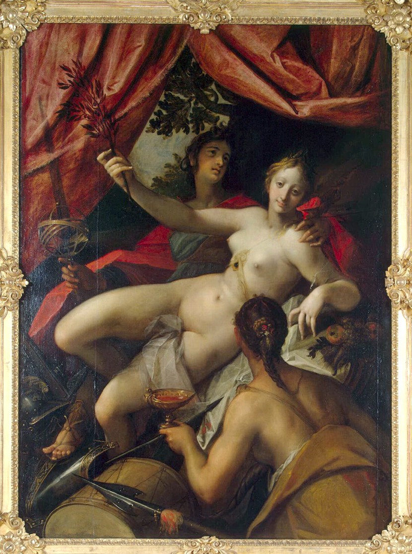 Hans von Aachen Allegory of the World