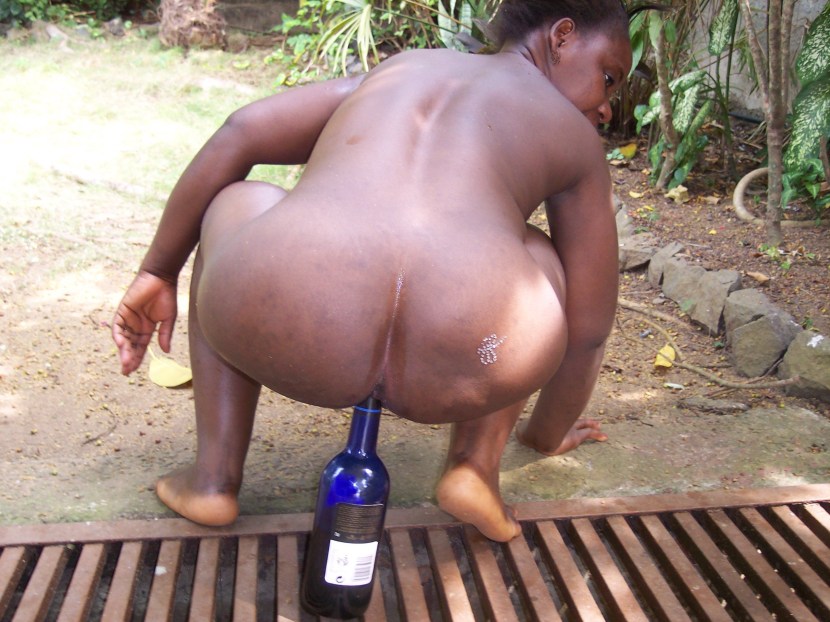 Pit girls from African tribes