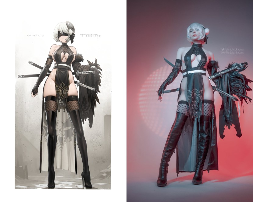 Cartoon gypsies in a national suit