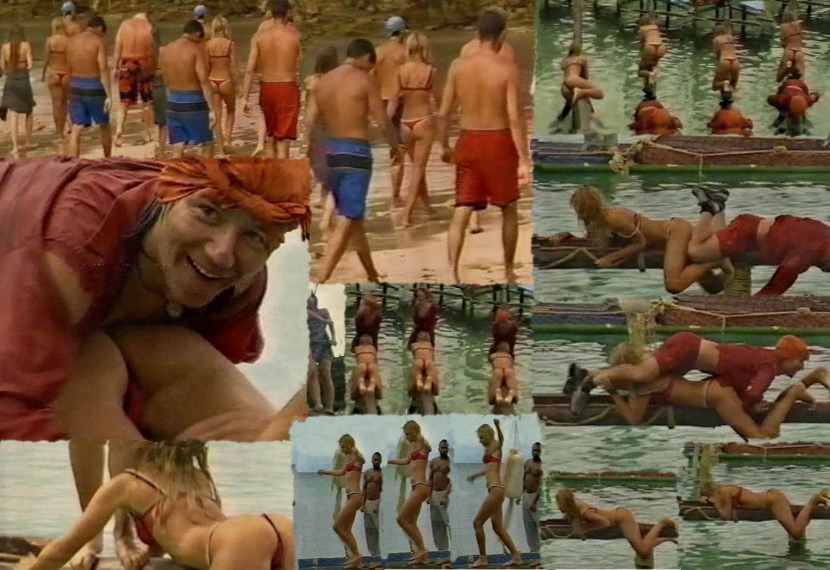 Dana Borisova on the island of the last hero