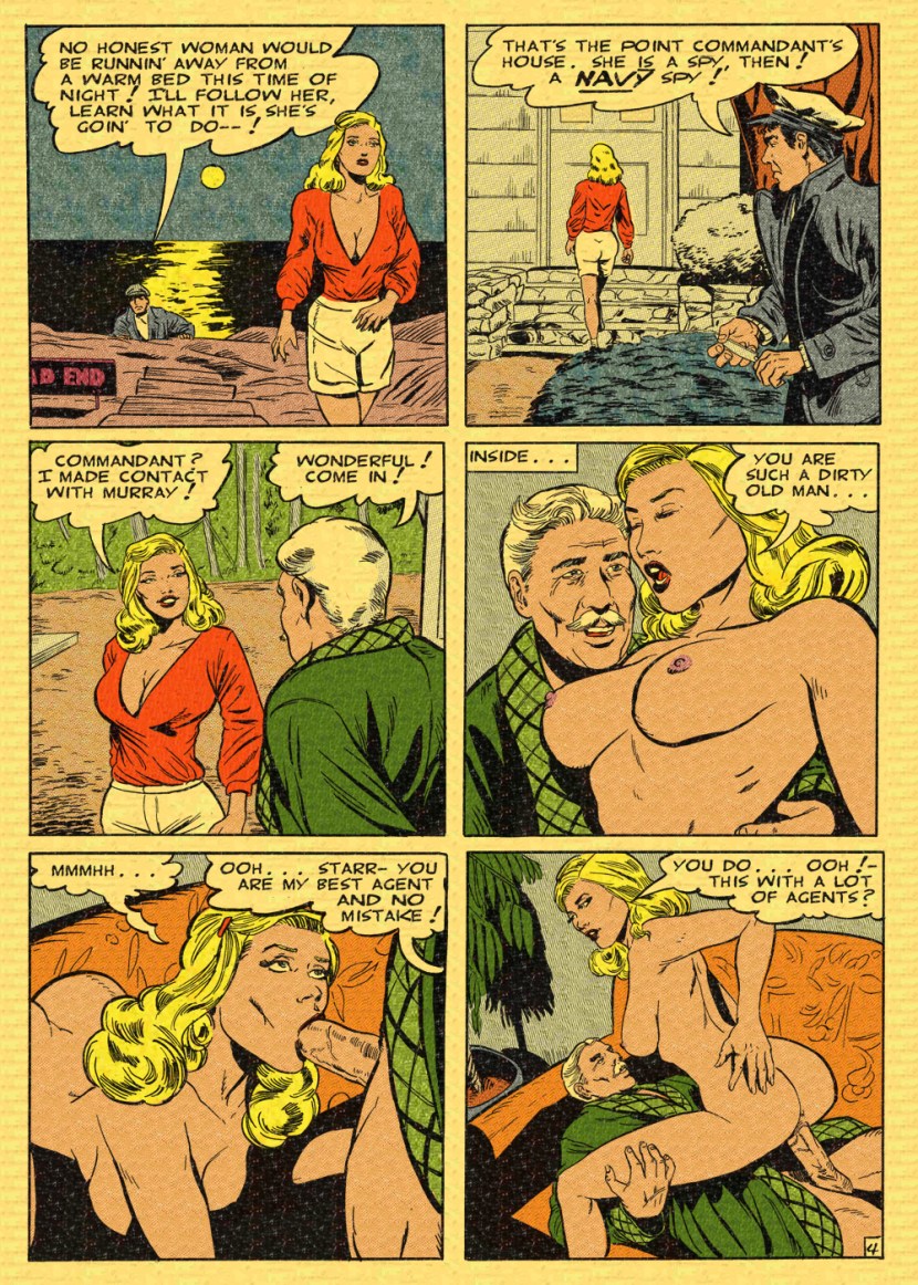 Erotic comic book psychologist