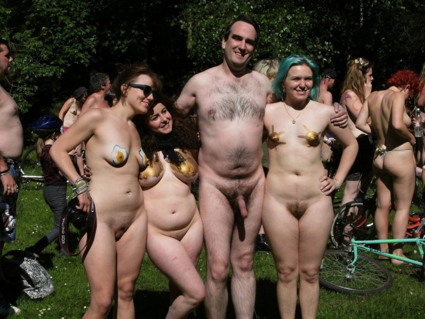 Naked women naked people
