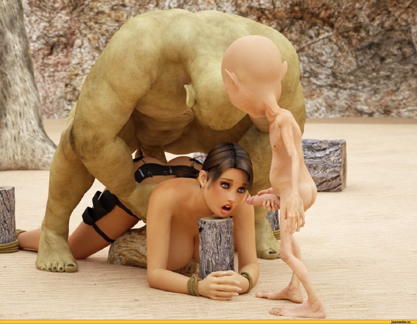 Hentai 3D Lara Croft with mummies