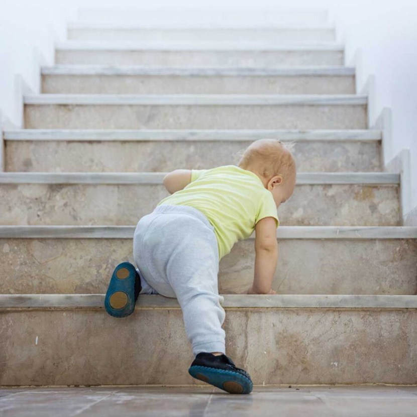 Sexual intercourse on the stairs